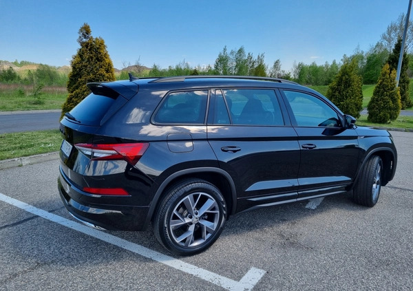 Skoda Kodiaq cena 142300 przebieg: 38000, rok produkcji 2021 z Gliwice małe 379